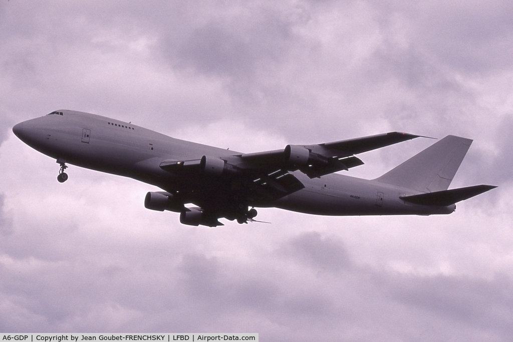 A6-GDP, 1975 Boeing 747-2B4B C/N 21098, DUBAI WINGS landing 23