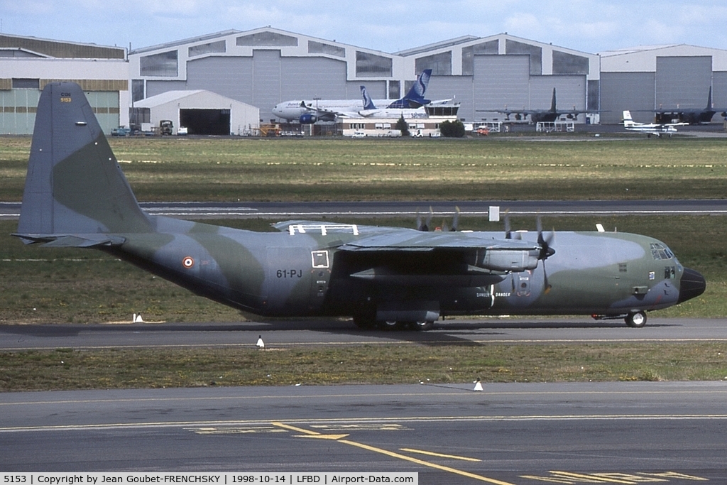 5153, 1988 Lockheed C-130H-30 Hercules C/N 382-5153, FRANCE AIR FORCE