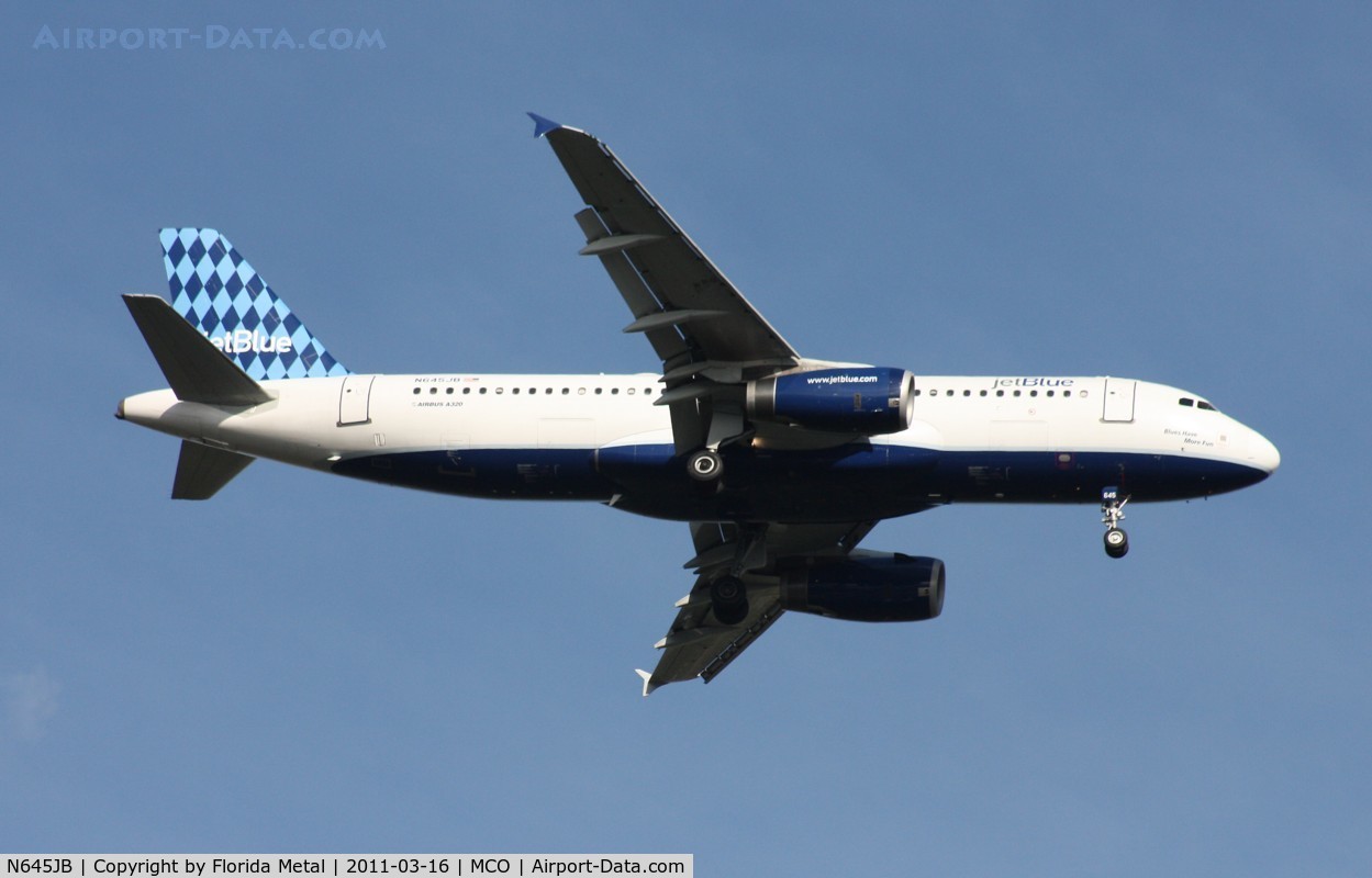 N645JB, 2006 Airbus A320-232 C/N 2900, Jet Blue A320 