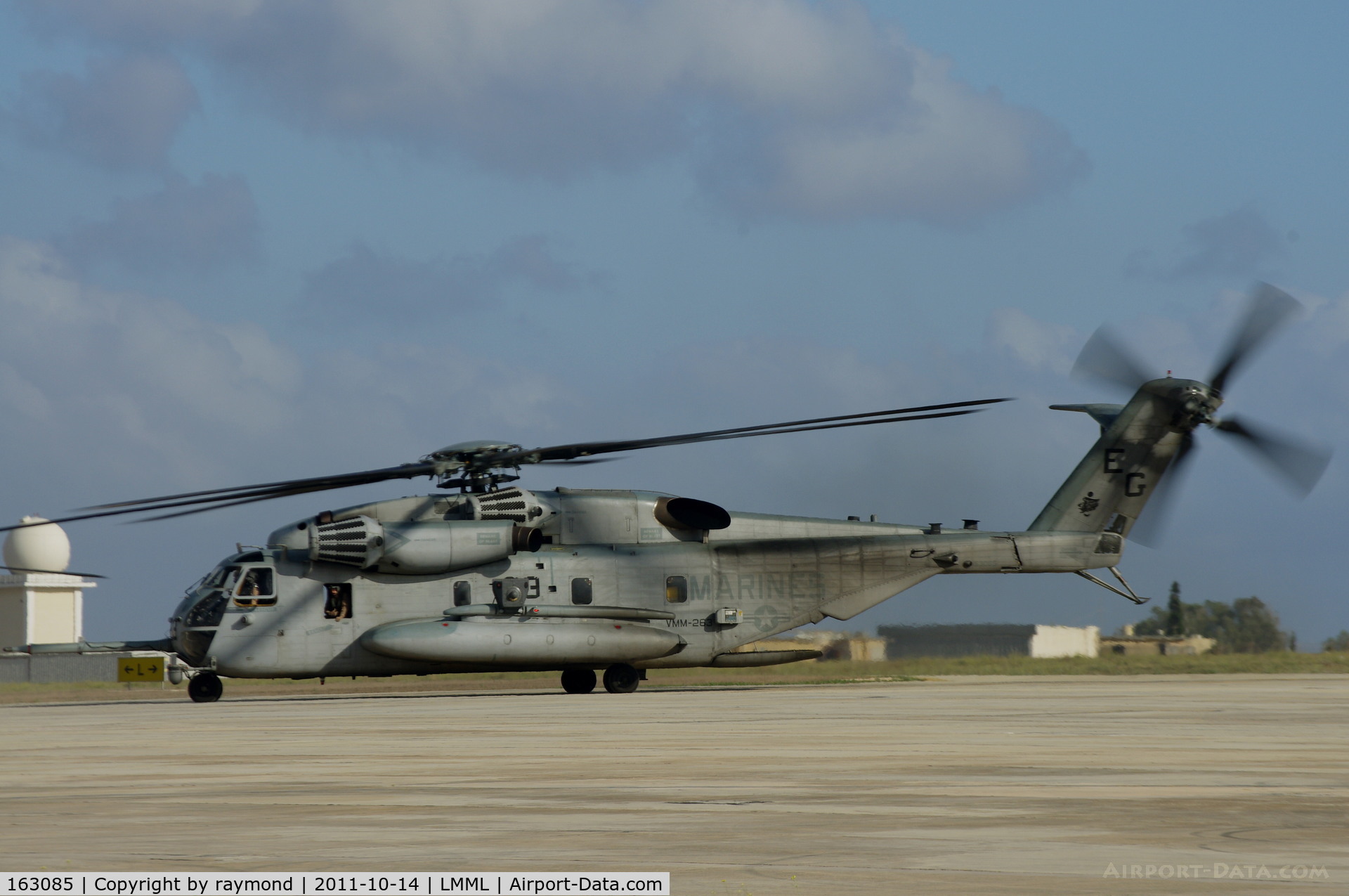163085, Sikorsky CH-53E Super Stallion C/N 65-579, CH53E Sea Stallion 163085/EG-23 US Marines