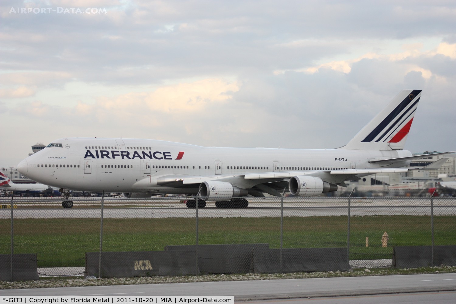 F-GITJ, 2004 Boeing 747-428 C/N 32871, Air France 747