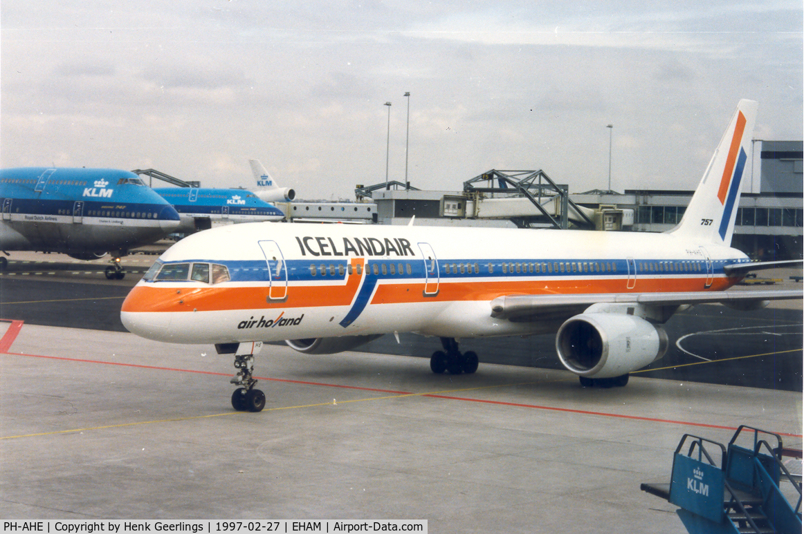PH-AHE, 1988 Boeing 757-27B C/N 24135, Icelandair , B757 lsd from Air Holland