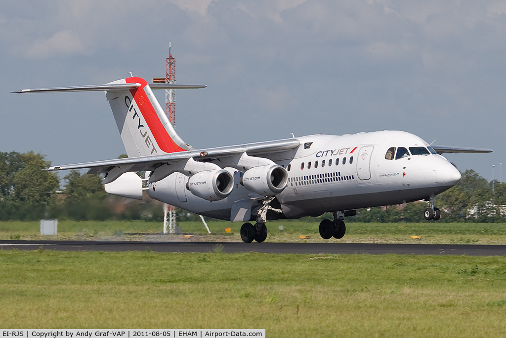 EI-RJS, 2000 British Aerospace Avro 146-RJ85A C/N E2365, Cityjet Bae146