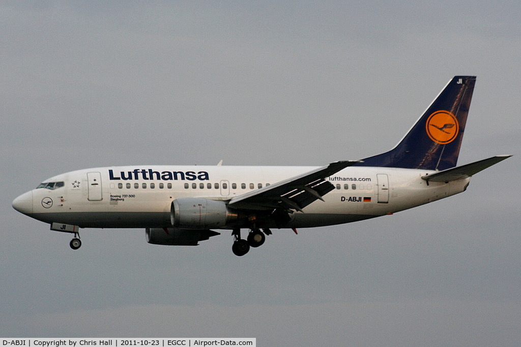 D-ABJI, 1991 Boeing 737-530 C/N 25358, Lufthansa