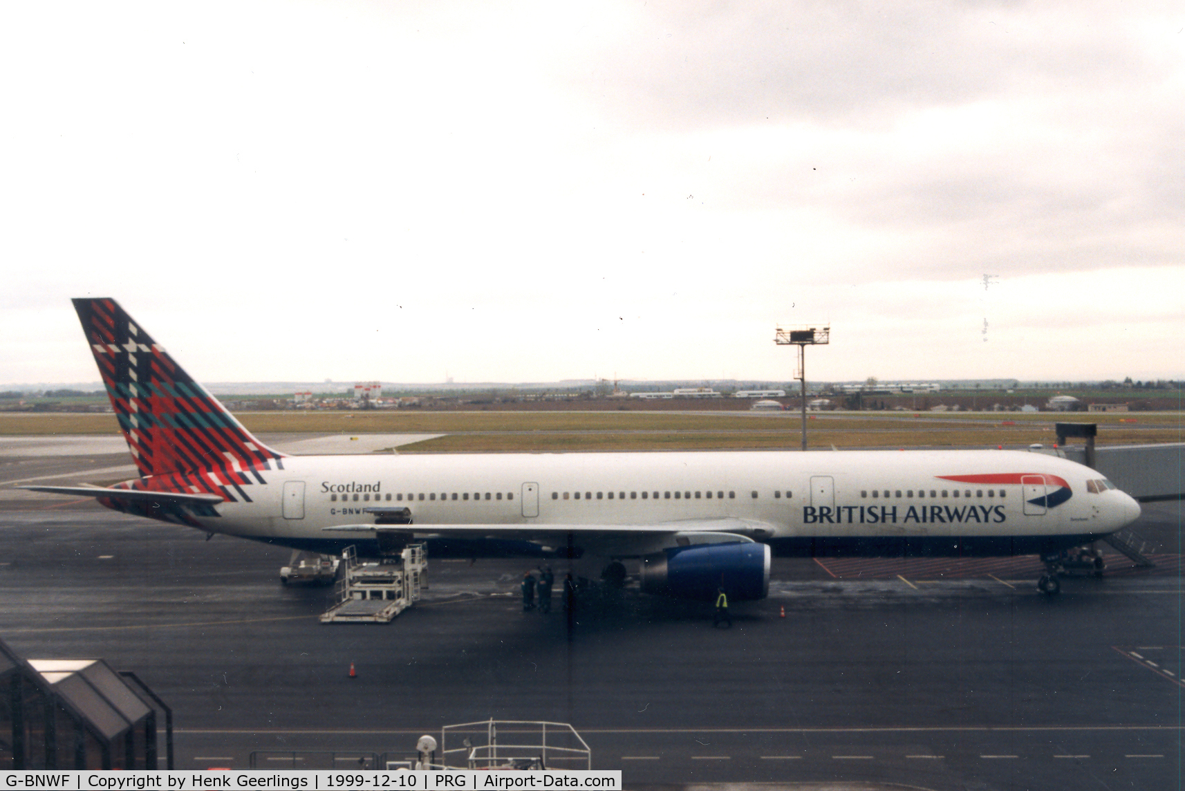 G-BNWF, 1990 Boeing 767-336 C/N 24338, British Airways