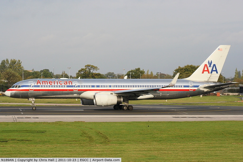 N189AN, 2001 Boeing 757-223 C/N 32383, American Airlines