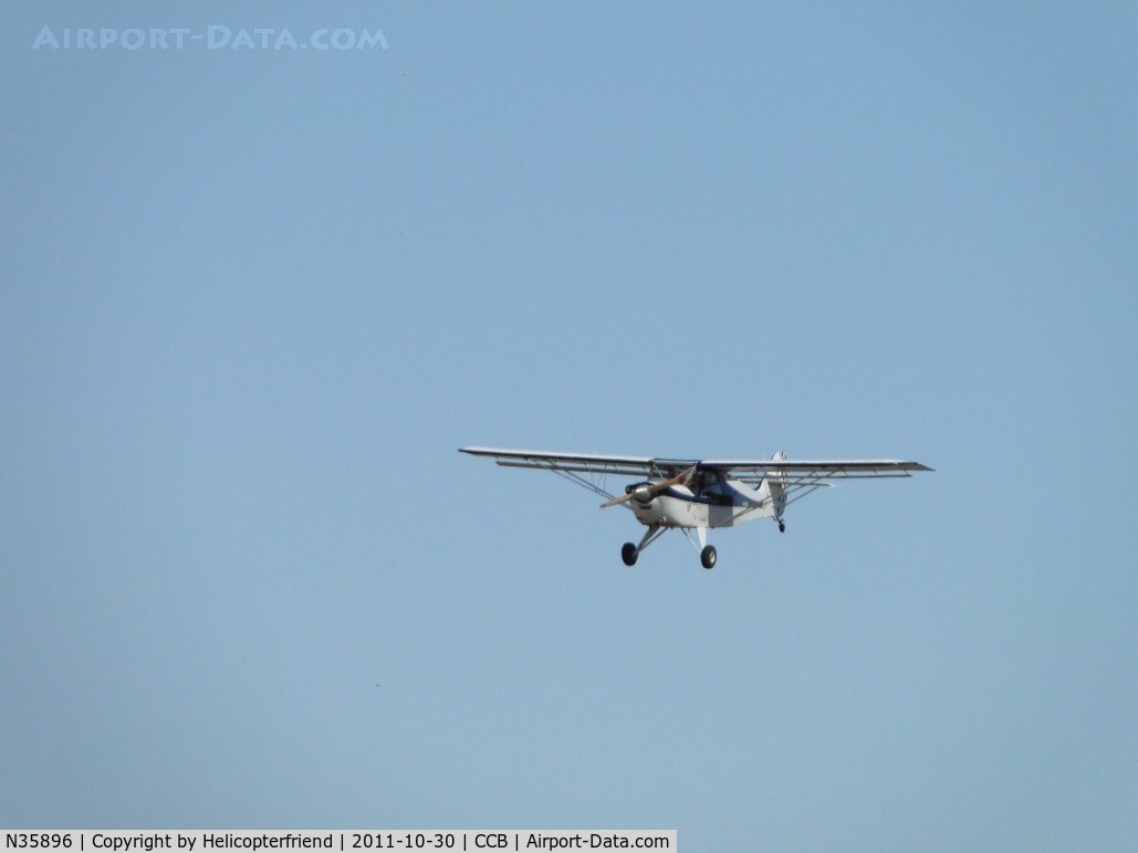 N35896, 2003 Avid Magnum C/N 87M, On final for runway 24