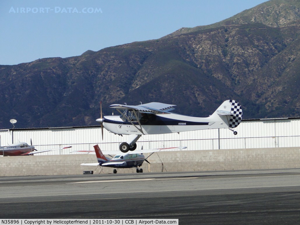 N35896, 2003 Avid Magnum C/N 87M, Slowly settling down on the runway