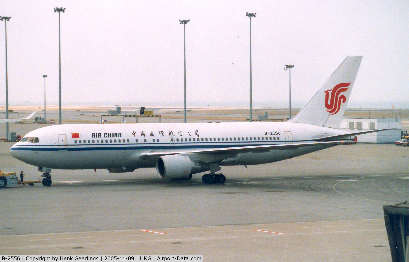 B-2556, 1988 Boeing 767-2J6/ER MMTT C/N 24157, Air China