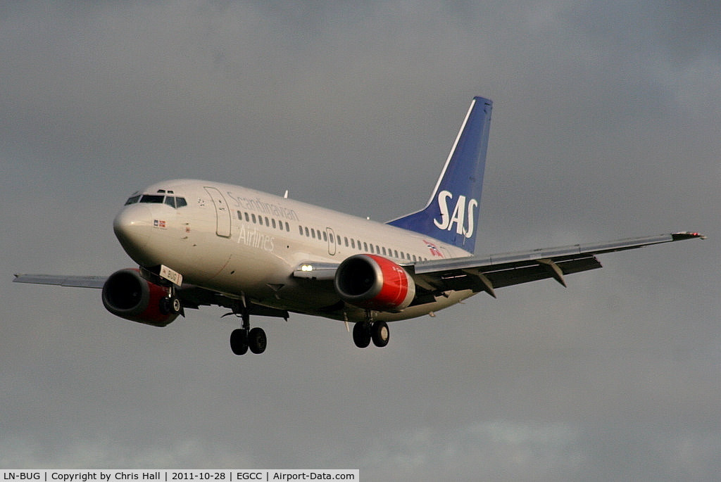 LN-BUG, 1997 Boeing 737-505 C/N 27631, SAS Scandinavian Airlines
