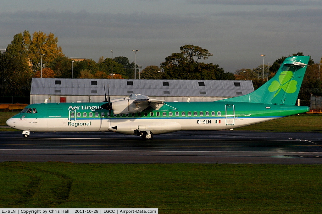 EI-SLN, 1994 ATR 72-212 C/N 405, now in Aer Lingus Regional colours
