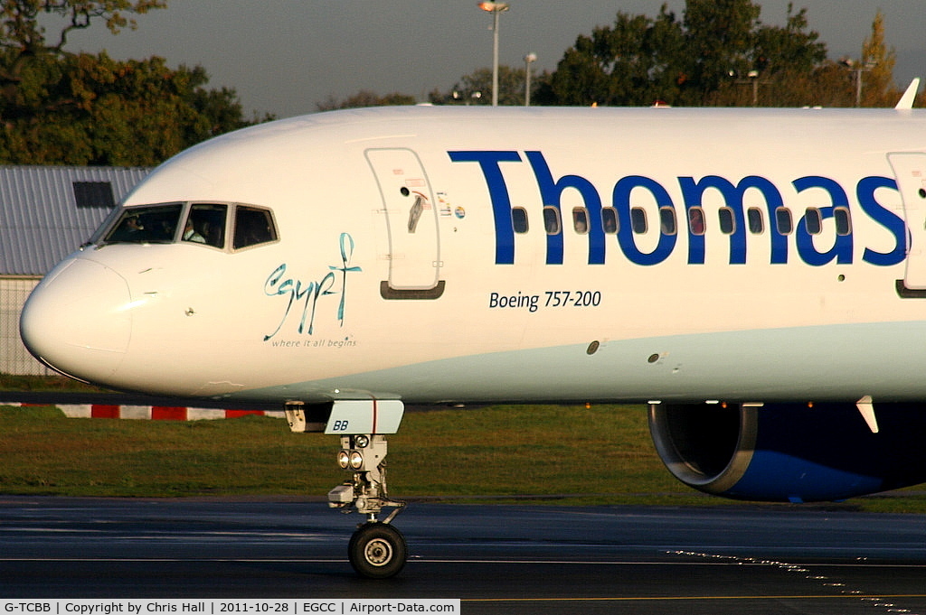 G-TCBB, 1999 Boeing 757-236 C/N 29945, Thomas Cook B757 with 