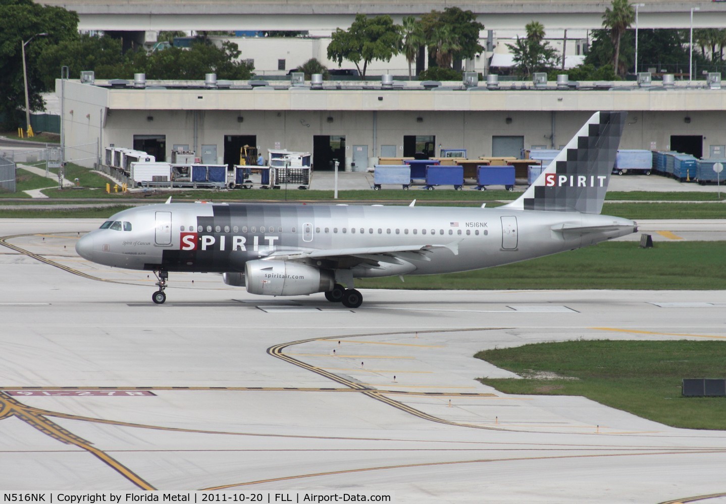 N516NK, 2006 Airbus A319-132 C/N 2704, Spirit A319