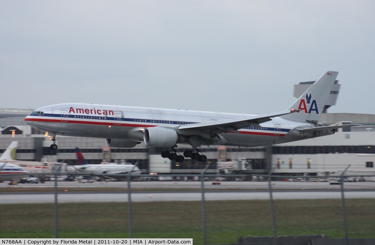 N768AA, 2006 Boeing 777-223 C/N 33540, American 777