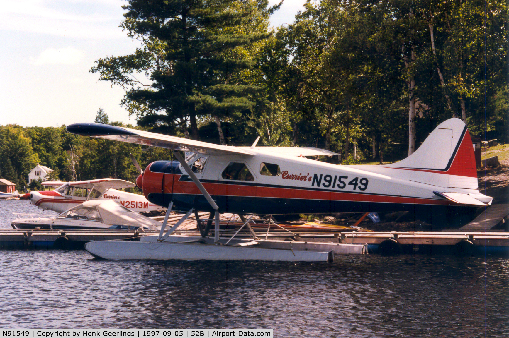 N91549, 1958 De Havilland Canada DHC-2 C/N 628, Greenville , Maine , Seaplane Fly In , Curriers Flying Service ,