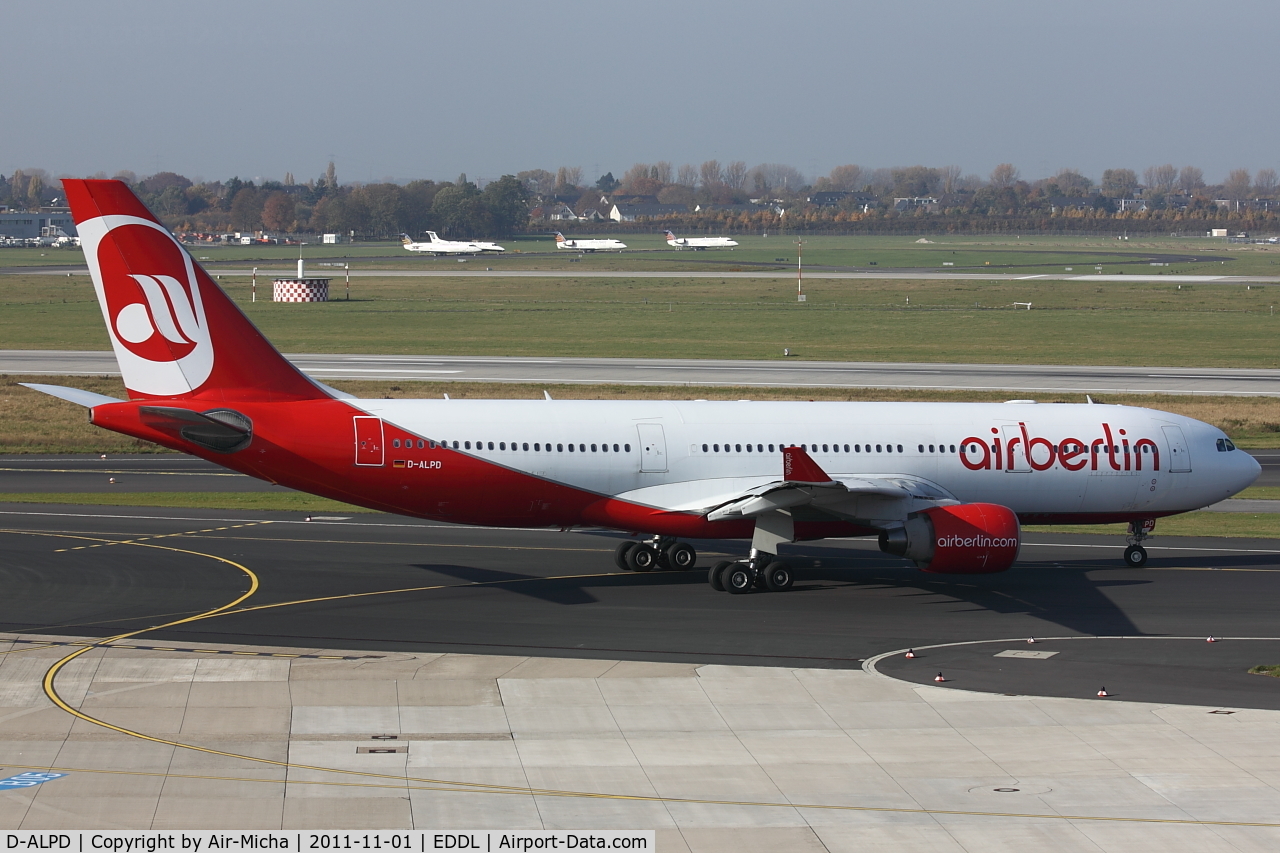D-ALPD, 2002 Airbus A330-223 C/N 454, Air Berlin, Airbus A330-223, CN: 0454