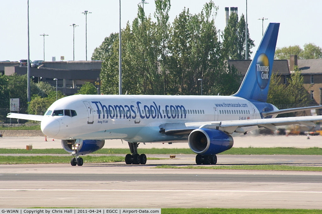 G-WJAN, 1997 Boeing 757-21K C/N 28674, Thomas Cook Airlines