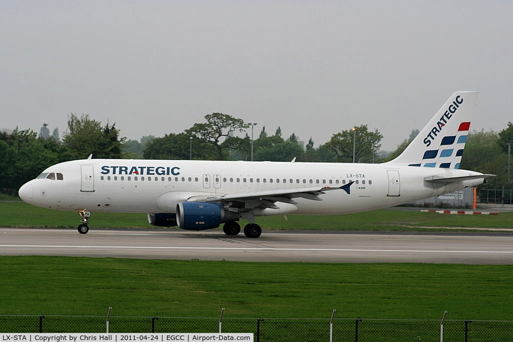 LX-STA, 1993 Airbus A320-212 C/N 446, Strategic Airlines