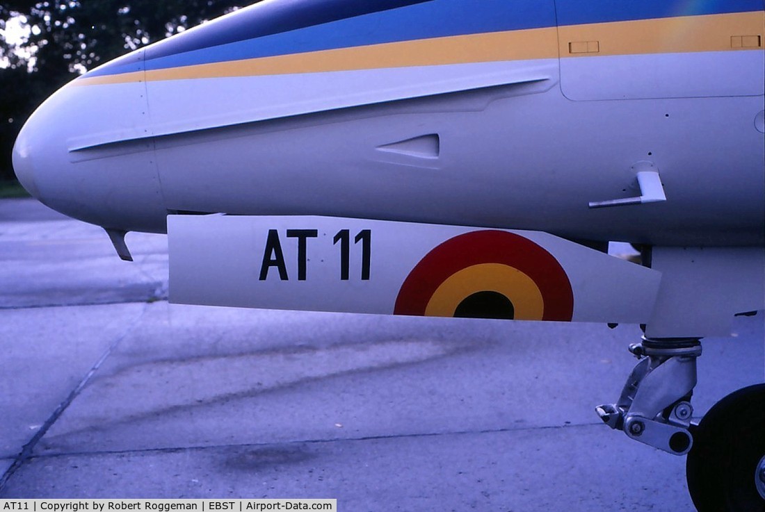 AT11, Dassault-Dornier Alpha Jet 1B C/N B11/1032, 1988.BATBIRD.70 YEARS 11 SQUADRON.