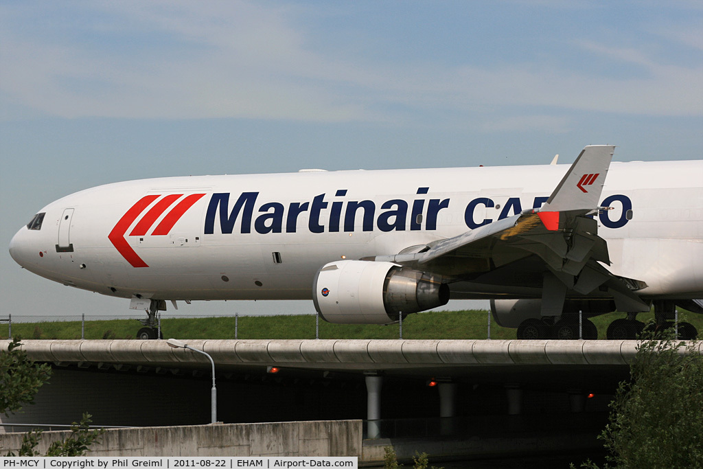 PH-MCY, 1991 McDonnell Douglas MD-11F C/N 48445, Taken at AMS