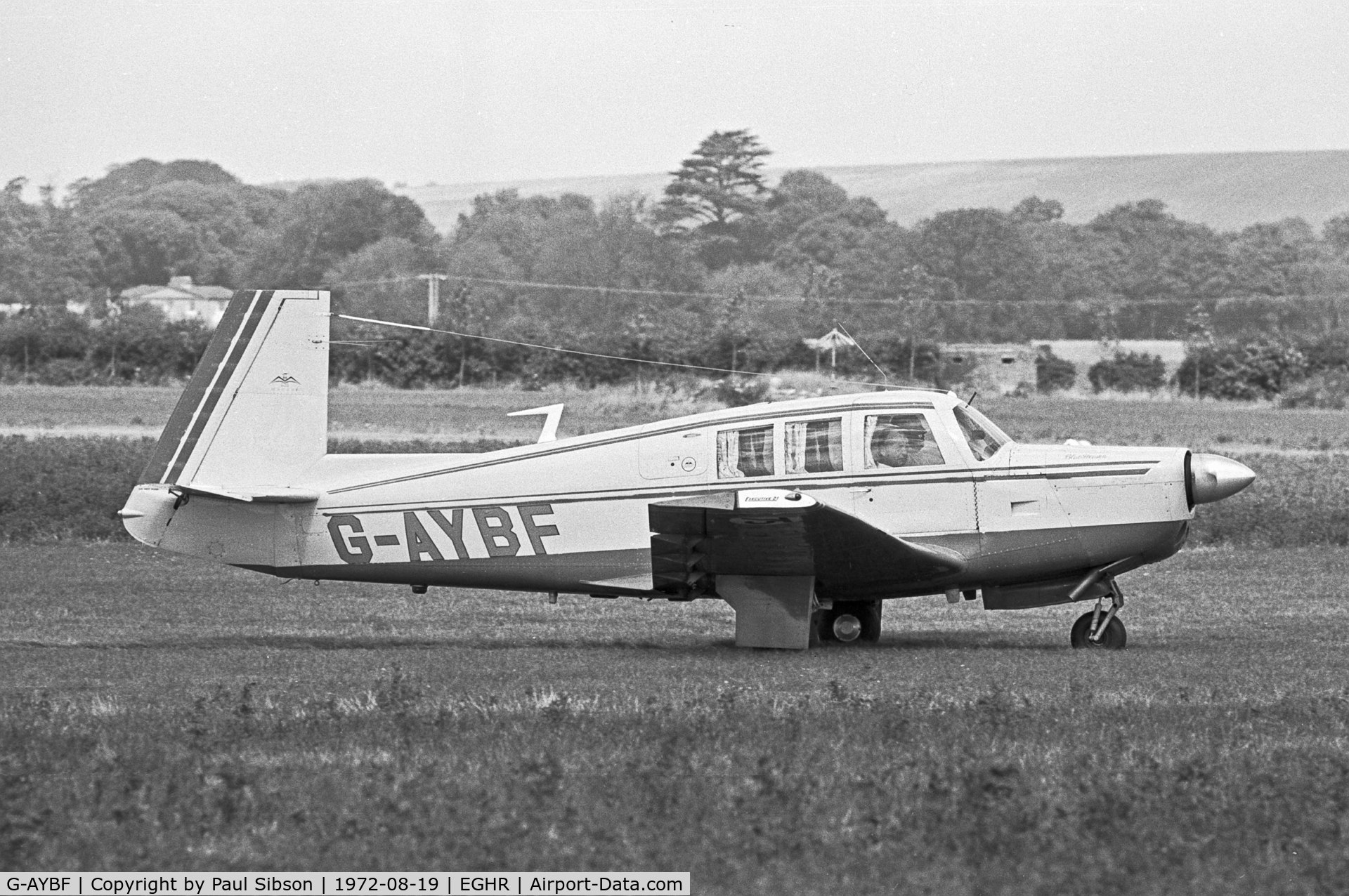 G-AYBF, 1967 Mooney M20F Executive C/N 670383, Air Display