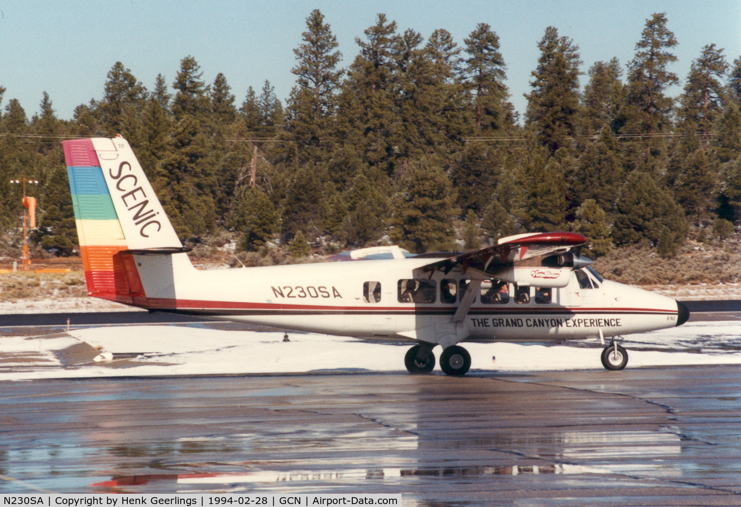 N230SA, 1980 De Havilland Canada DHC-6-300 Twin Otter C/N 692, Scenic Vistaliner