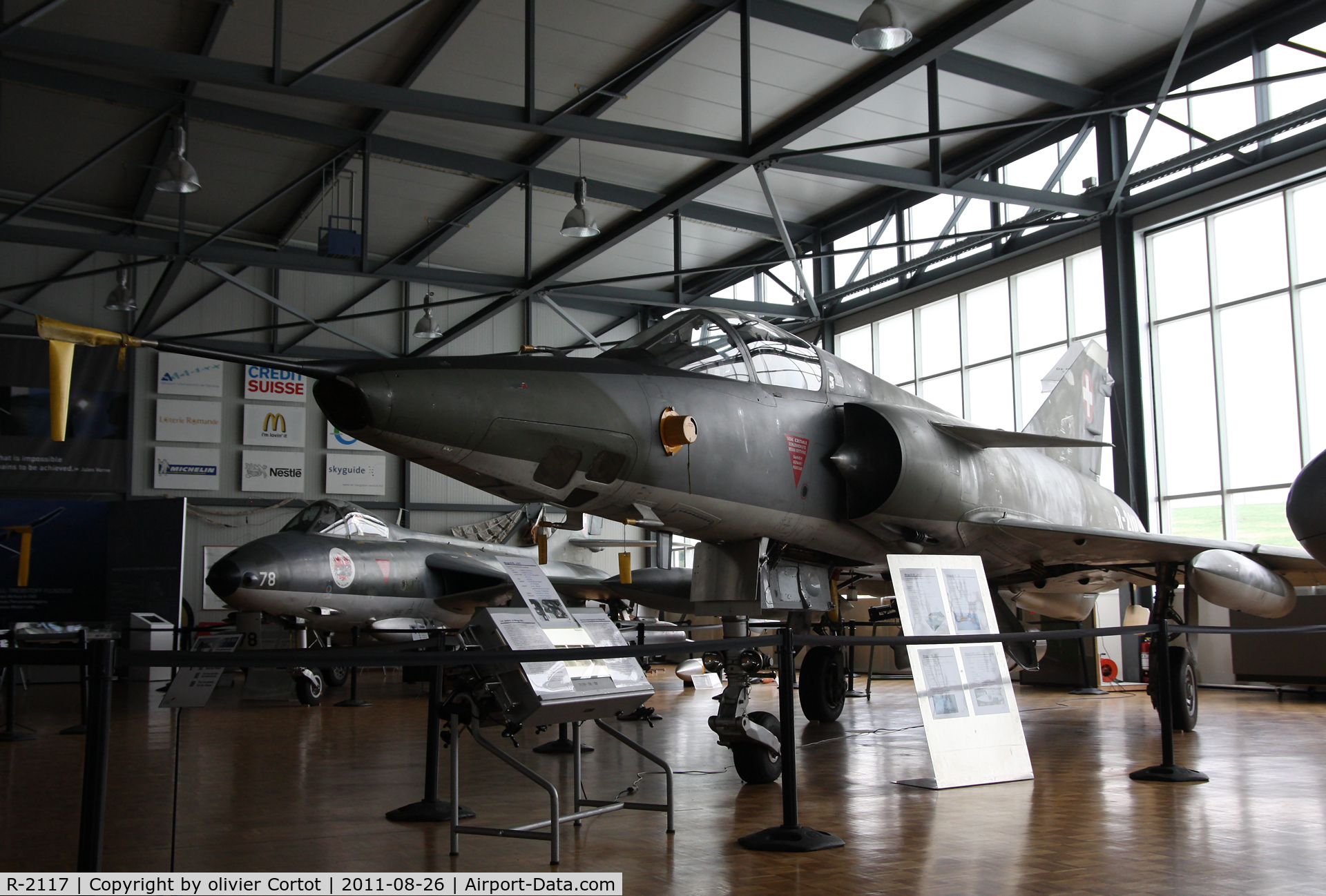 R-2117, Dassault Mirage IIIRS C/N 17-26-149/1040, Payerne museum