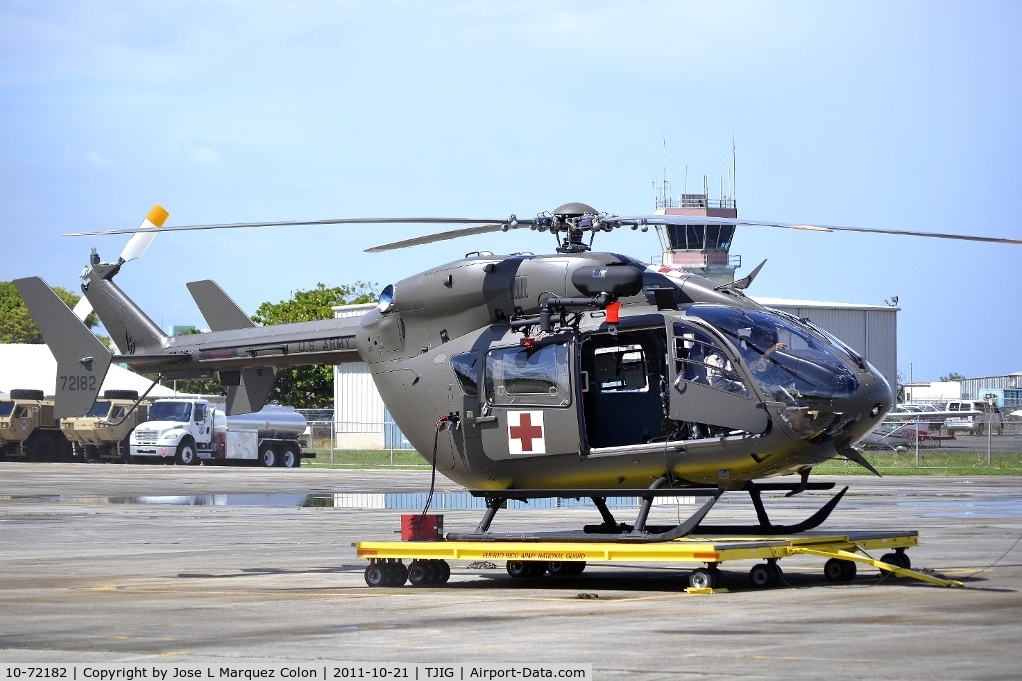 10-72182, Eurocopter UH-72A Lakota C/N 9437, Preparing for another Test flight after his delivery.
