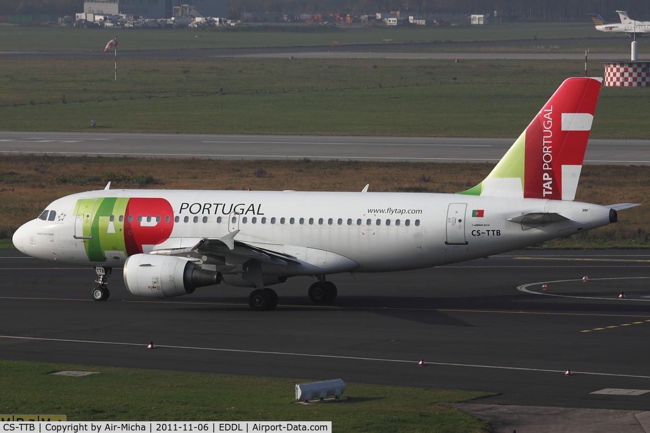 CS-TTB, 1997 Airbus A319-111 C/N 755, TAP Portugal, Airbus A319-111, CN: 0755, Name: Gago Coutinho