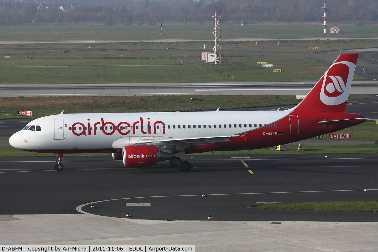 D-ABFM, 2010 Airbus A320-214 C/N 4478, Air Berlin, Airbus A320-214, CN: 4478