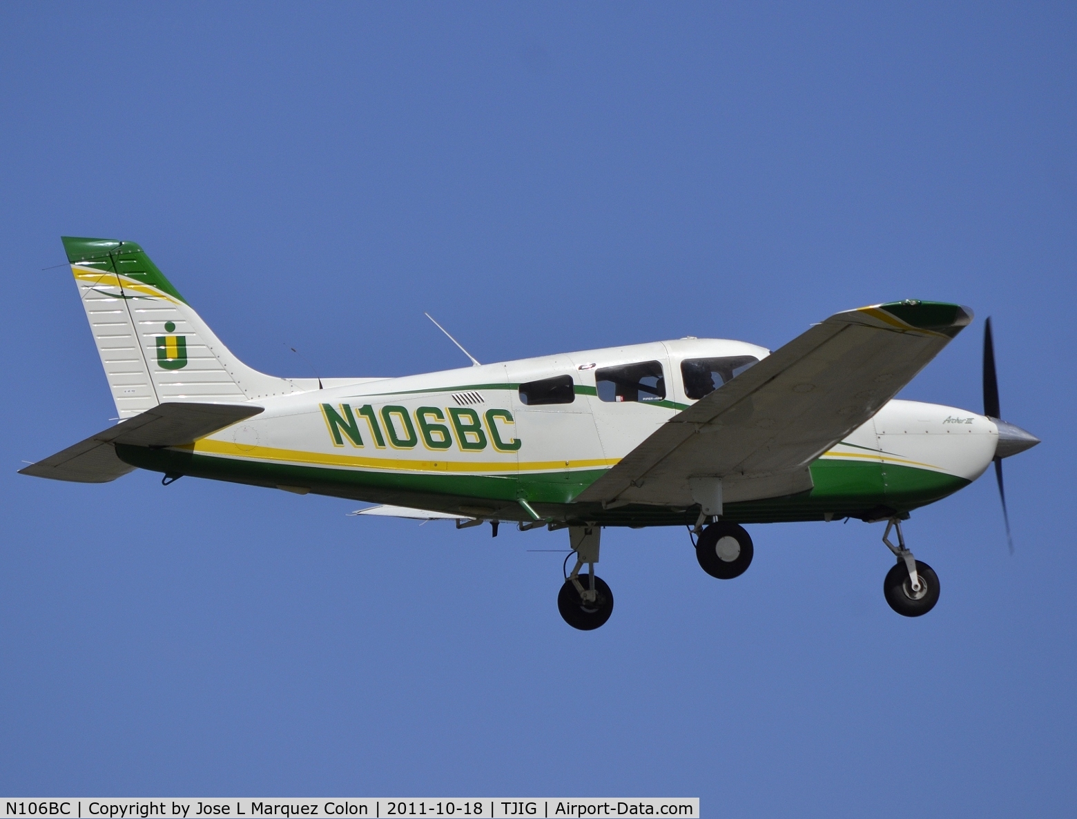 N106BC, 2003 Piper PA-28-181 C/N 2843582, My First SOLO Flight.