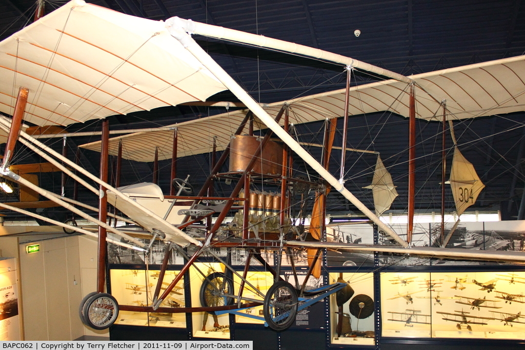 BAPC062, 1912 Cody V Biplane C/N BAPC.062, Displayed at The Science Museum , Kensington , London