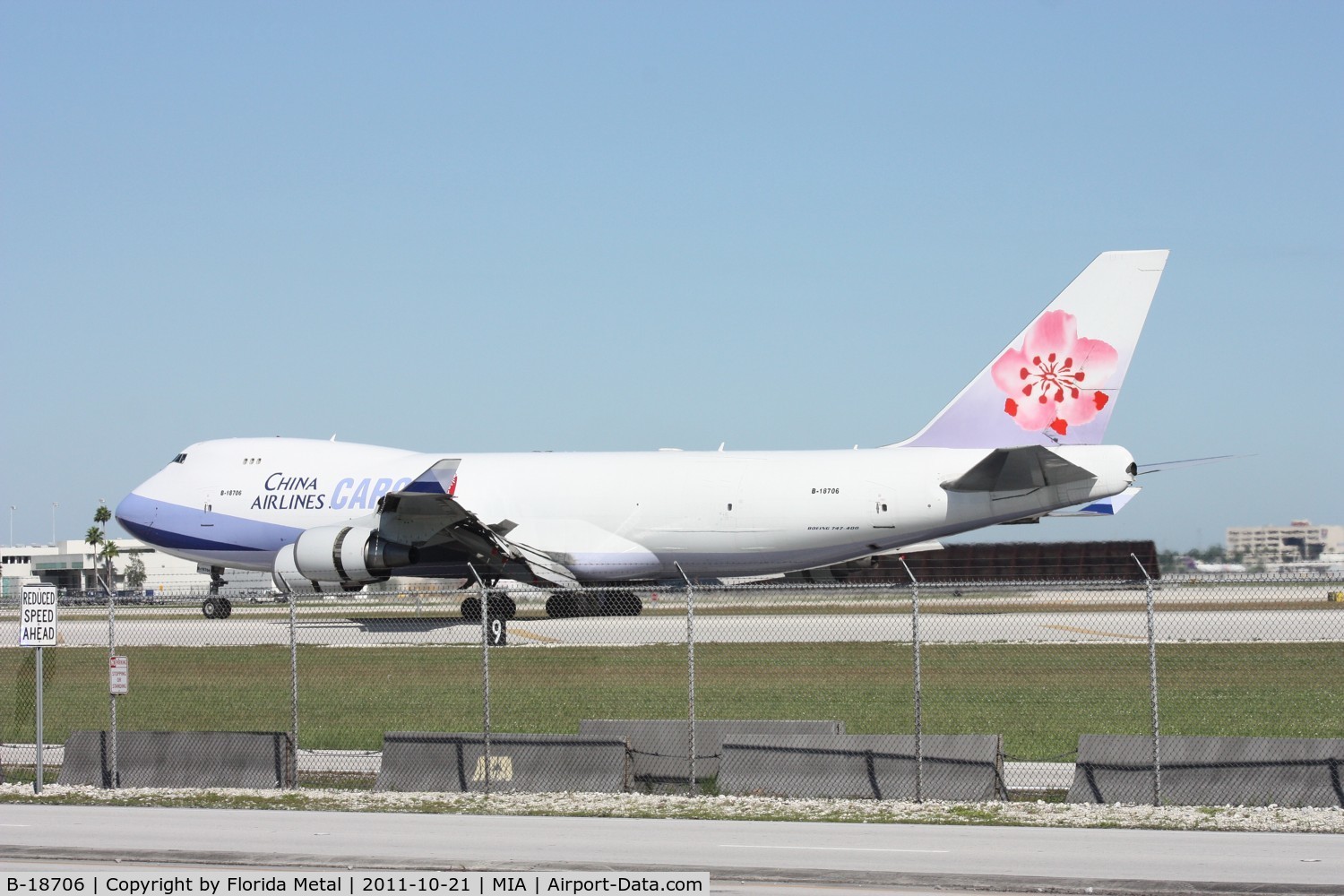 B-18706, 2001 Boeing 747-409F/SCD C/N 30763, China Airlines Cargo 747