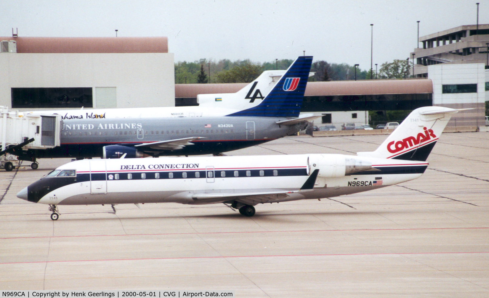 N969CA, 1996 Canadair CRJ-100ER (CL-600-2B19) C/N 7141, Comair Delta Connection