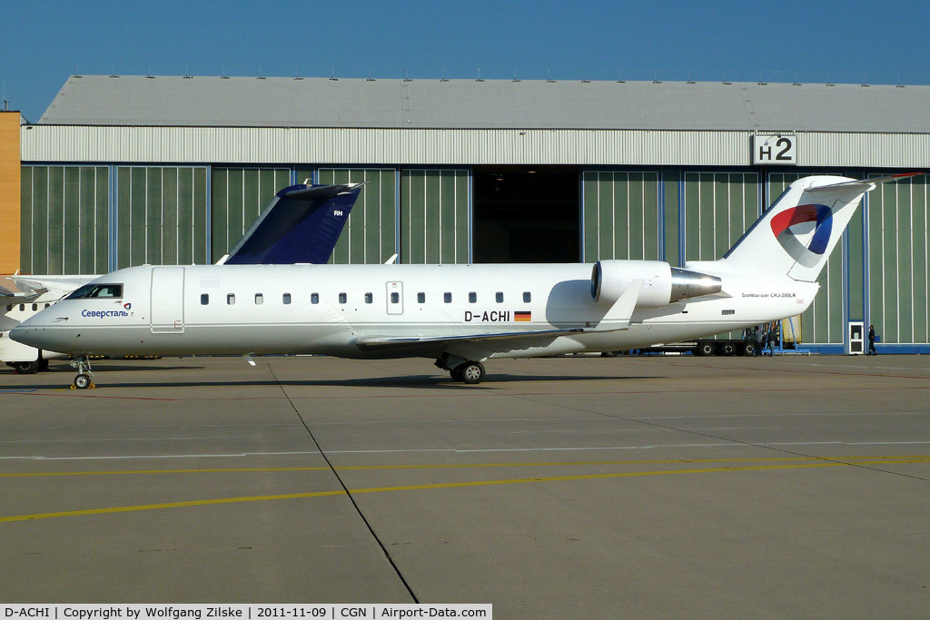 D-ACHI, 2000 Canadair CRJ-200LR (CL-600-2B19) C/N 7464, visitor