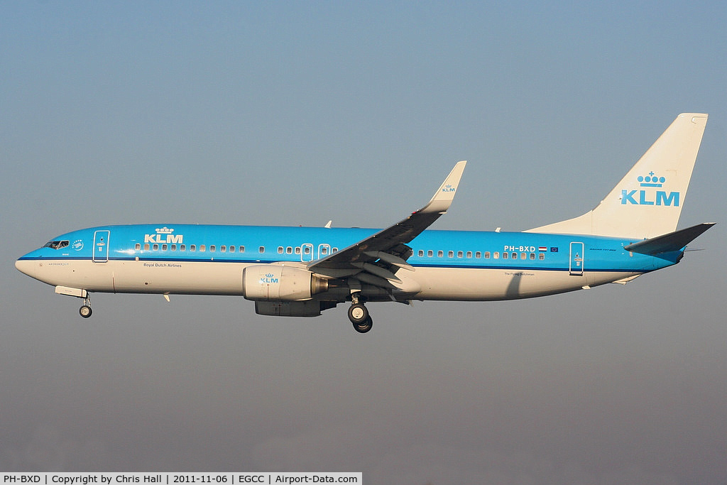 PH-BXD, 1999 Boeing 737-8K2 C/N 29134, KLM Royal Dutch Airlines
