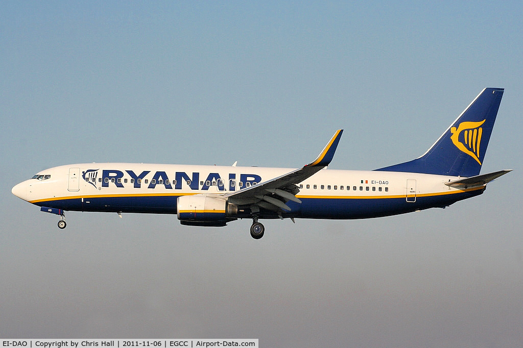EI-DAO, 2003 Boeing 737-8AS C/N 33550, Ryanair