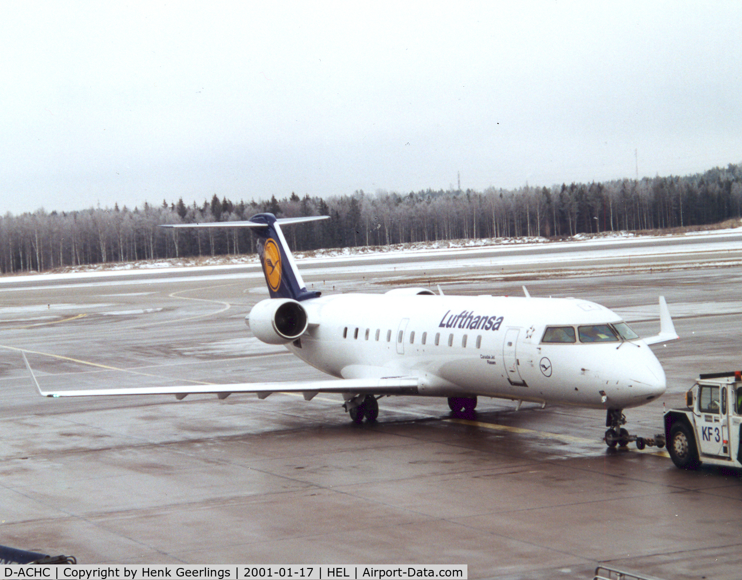 D-ACHC, 2000 Canadair CRJ-200LR (CL-600-2B19) C/N 7394, Lufthansa