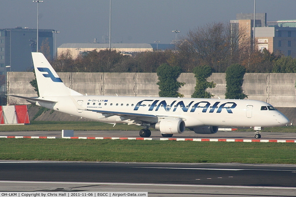 OH-LKM, 2008 Embraer 190LR (ERJ-190-100LR) C/N 19000160, Finnair