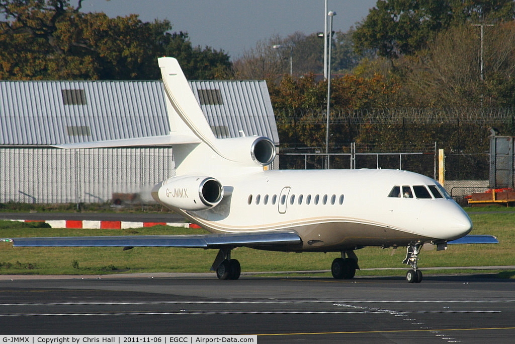 G-JMMX, 2007 Dassault Falcon 900EX C/N 184, J-MAX Air Services