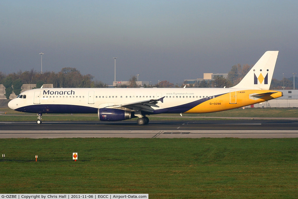 G-OZBE, 2002 Airbus A321-231 C/N 1707, Monarch