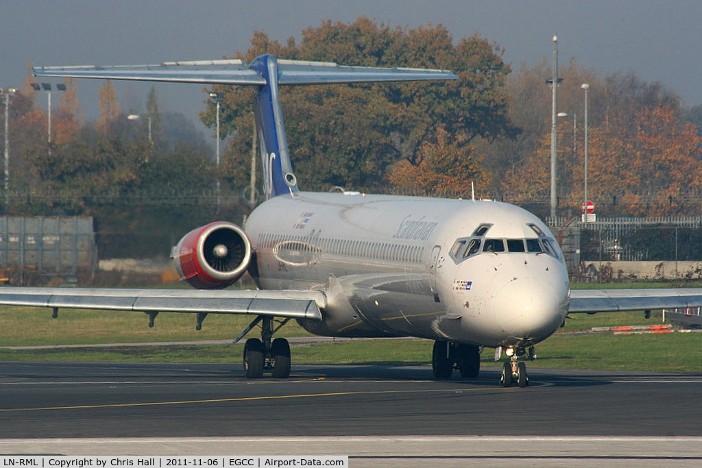 LN-RML, 1991 McDonnell Douglas MD-82 (DC-9-82) C/N 53002, Scandinavian Airlines