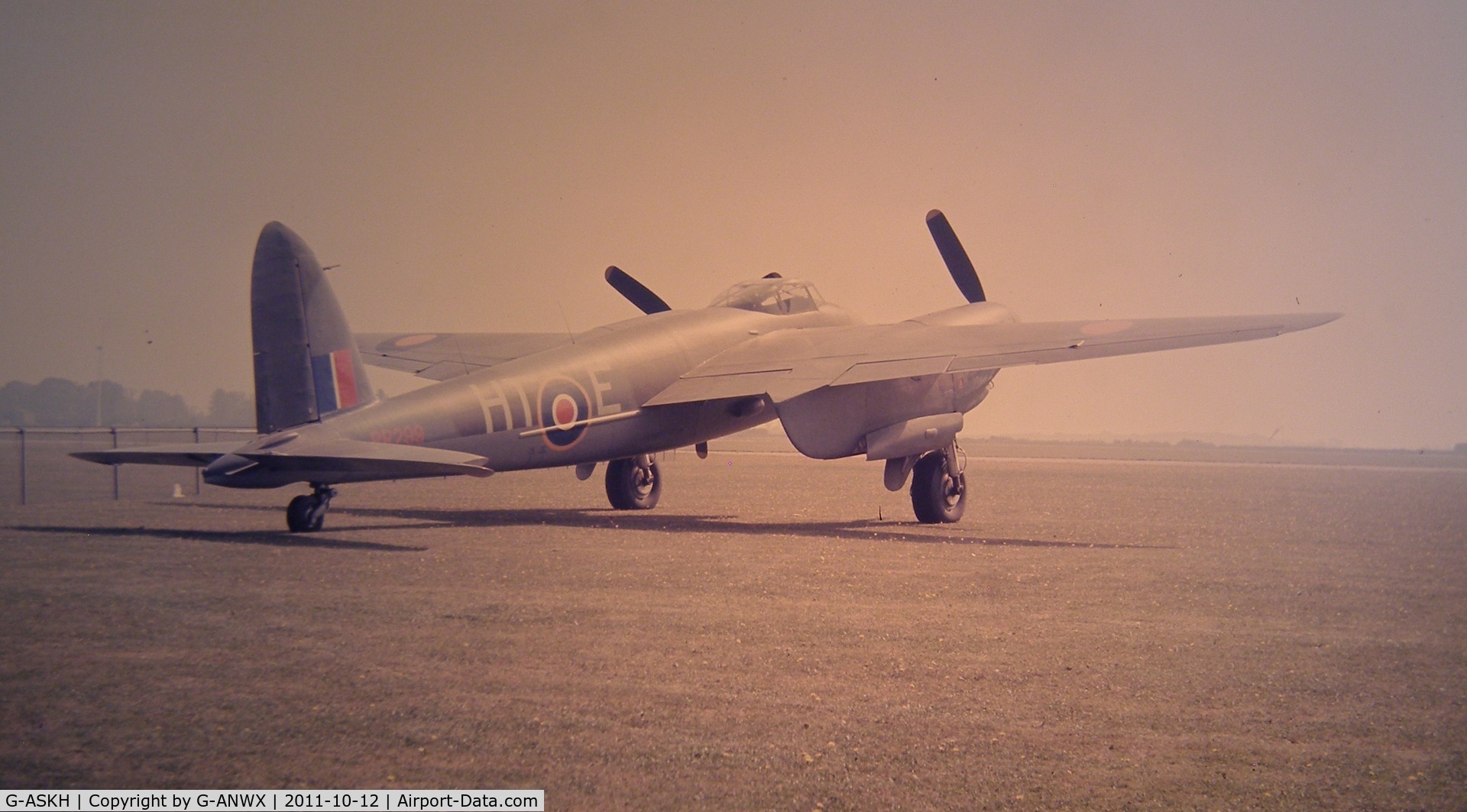 G-ASKH, 1965 De Havilland DH98 Mosquito T.3 C/N RR299, Cranfield 1973