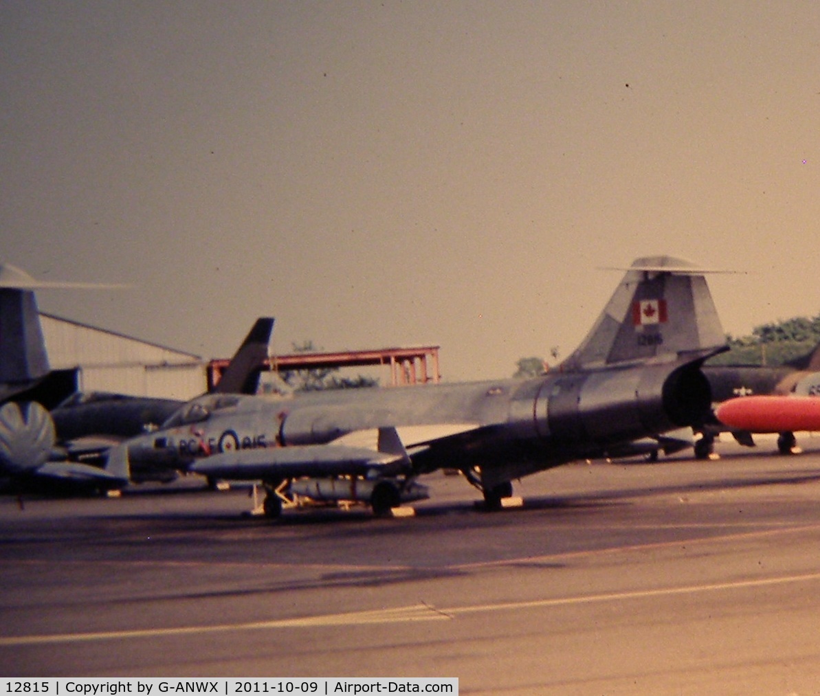 12815, 1980 Soko SA-341H Partizan C/N 045, Lockheed CF-104. Royal Canadian Air Force.