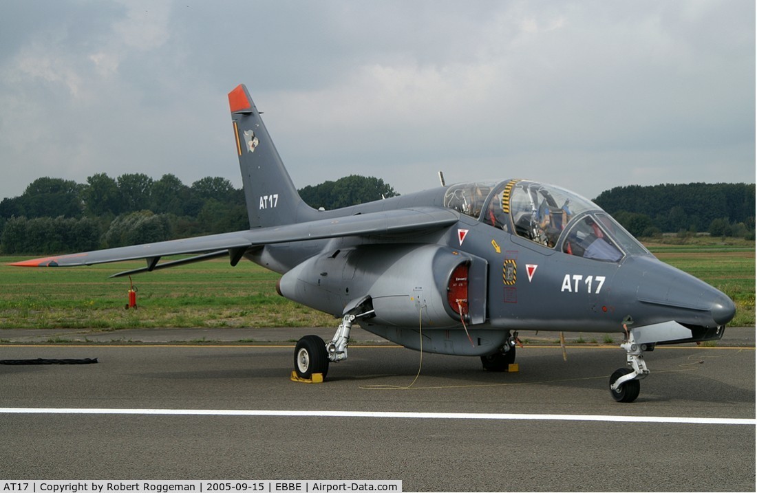 AT17, 1979 Dassault-Dornier Alpha Jet 1B C/N B17/1061, European Trainers Meet 2005