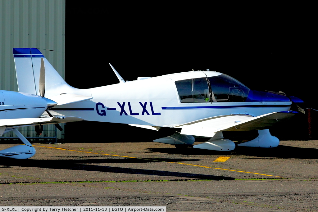 G-XLXL, 1973 Robin DR-400-160 Chevalier C/N 813, 1973 Avions Pierre Robin CEA DR400/160, c/n: 813 at Rochester, Kent