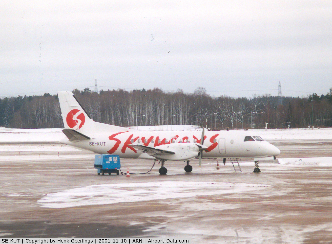 SE-KUT, 1987 Saab 340A Cargo C/N 340A-087, Skyways