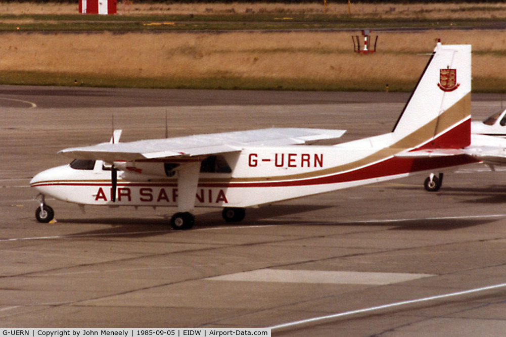G-UERN, 1980 Pilatus Britten-Norman BN-2B-26 Islander C/N 2025, Air Sarnia at Dublin