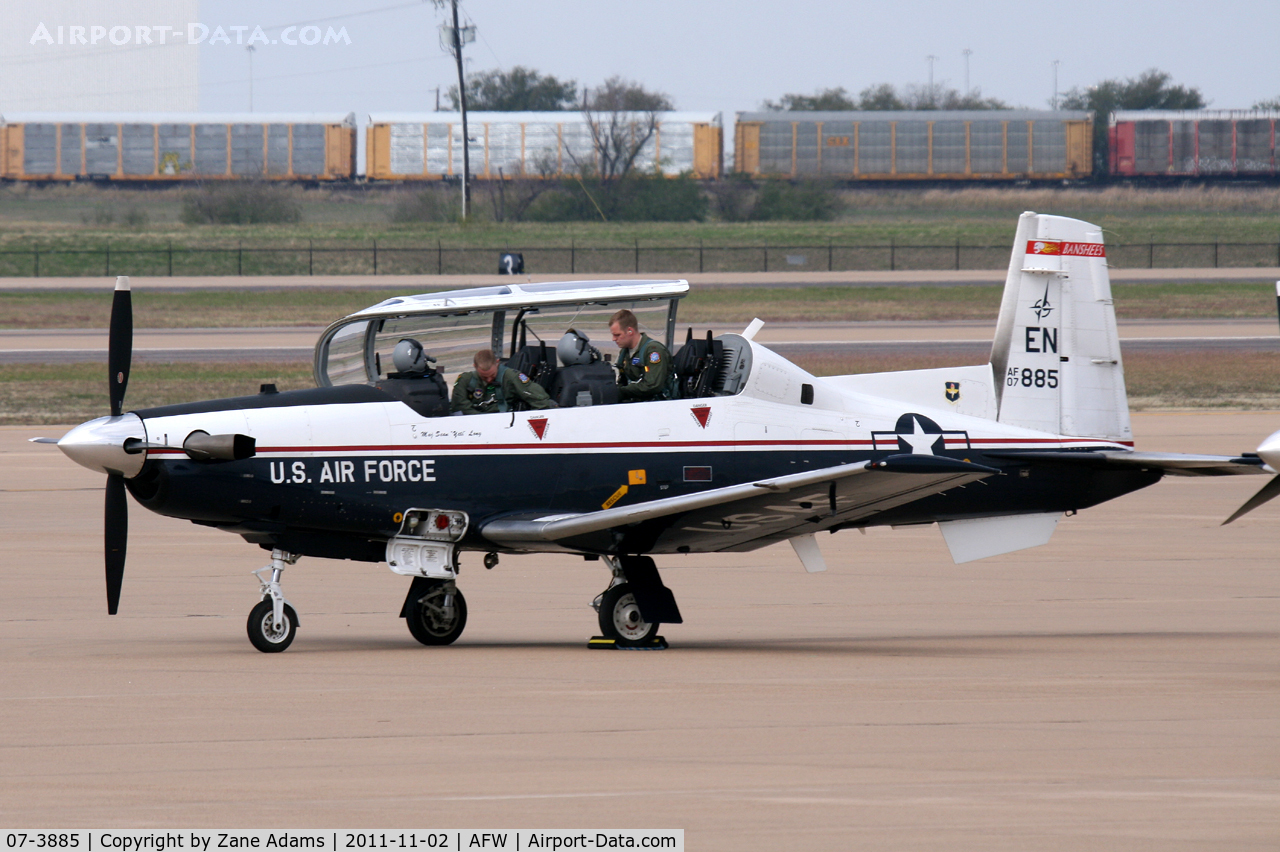 07-3885, 2007 Raytheon T-6A Texan II C/N PT-440, At Alliance Airport - Fort Worth, TX