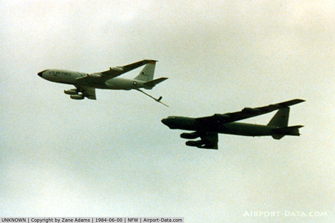 UNKNOWN, Boeing B-52G Stratofortress C/N Unknown, B-52 and KC-135 at Carswell AFB Airshow